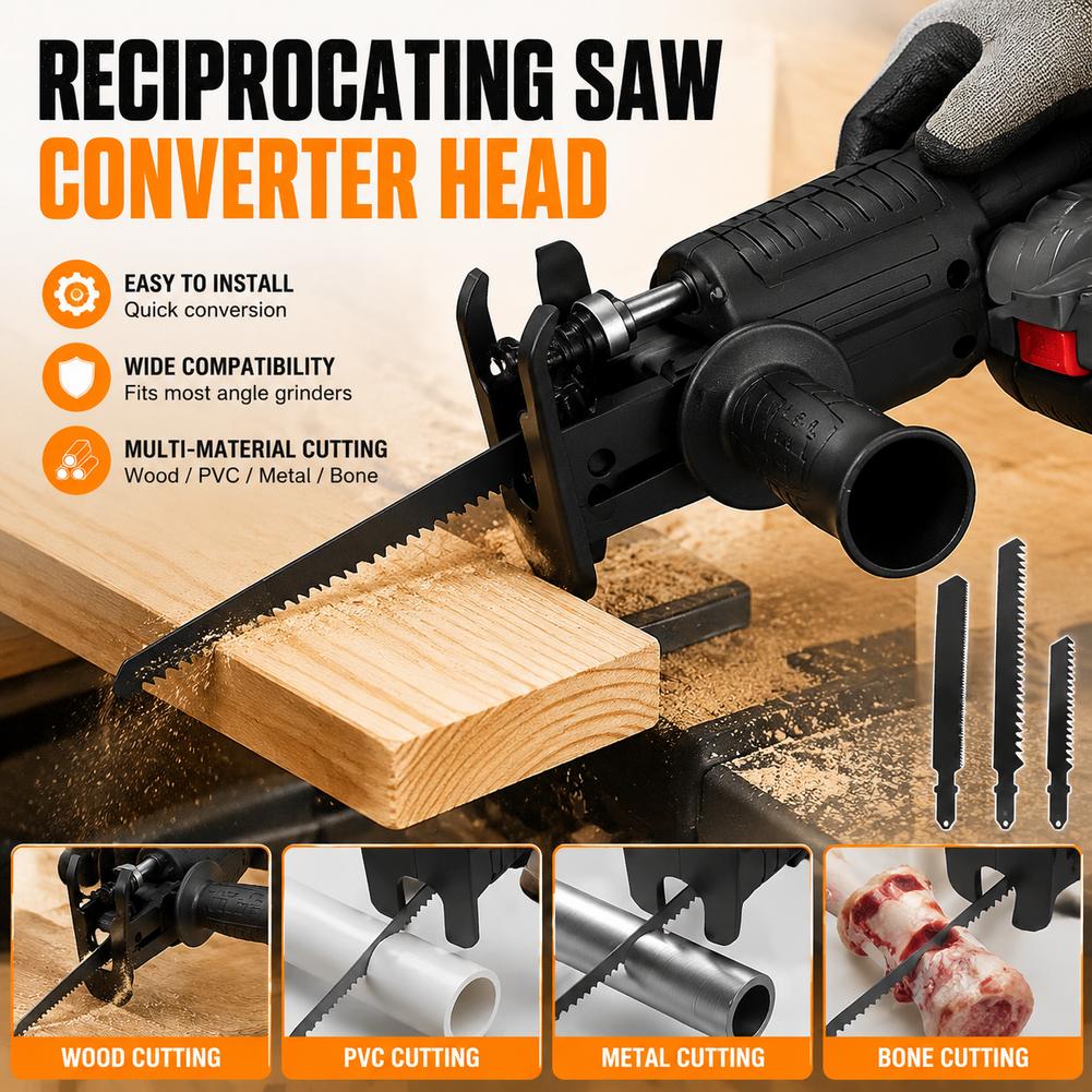 Reciprocating Saw Attachment Drill - Adaptador de sierra recíproca para taladro