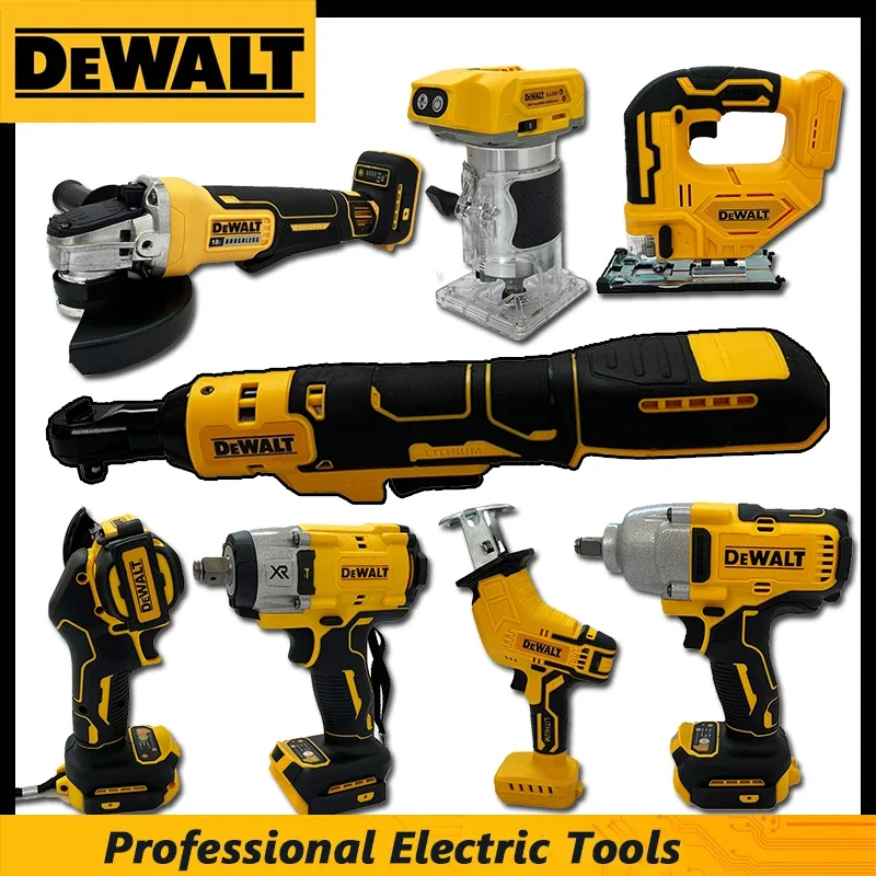 Brushless Angle Grinder Battery Powered - Herramientas Eléctricas Multifuncionales DeWalt Inalámbricas Sin