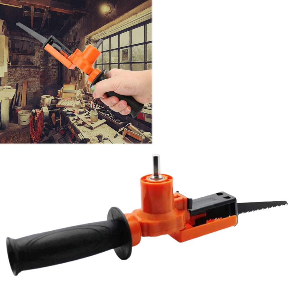 Reciprocating Saw Attachment Drill - Adaptador de sierra eléctrica de movimiento