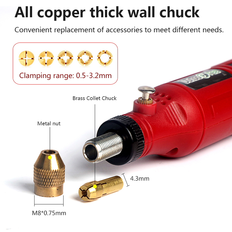 Mini Taladro Inalámbrico de 3. - Cordless Rotary Tool Kit Accessories reseña y precio