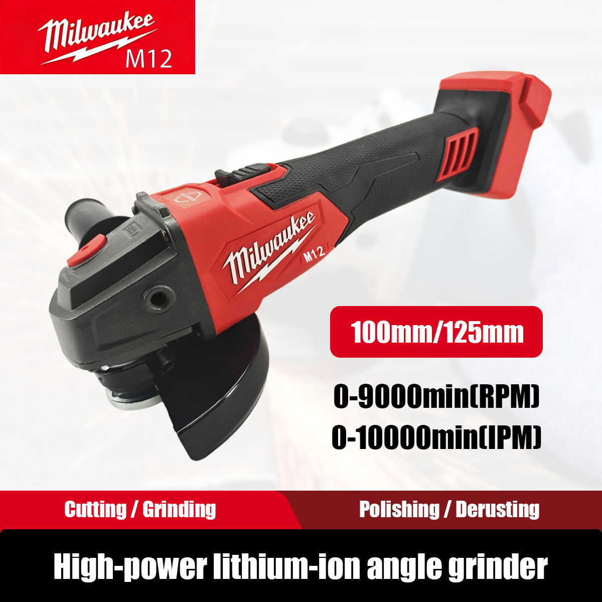Amoladora Angular Inalámbrica  - Brushless Angle Grinder Battery Powered reseña y precio