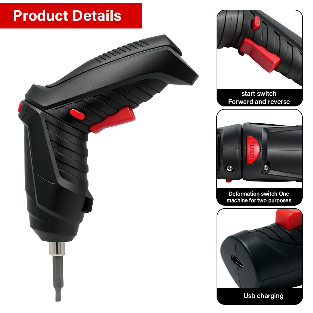 Destornillador Eléctrico Inalá - Electric Screwdriver Rechargeable Usb reseña y precio