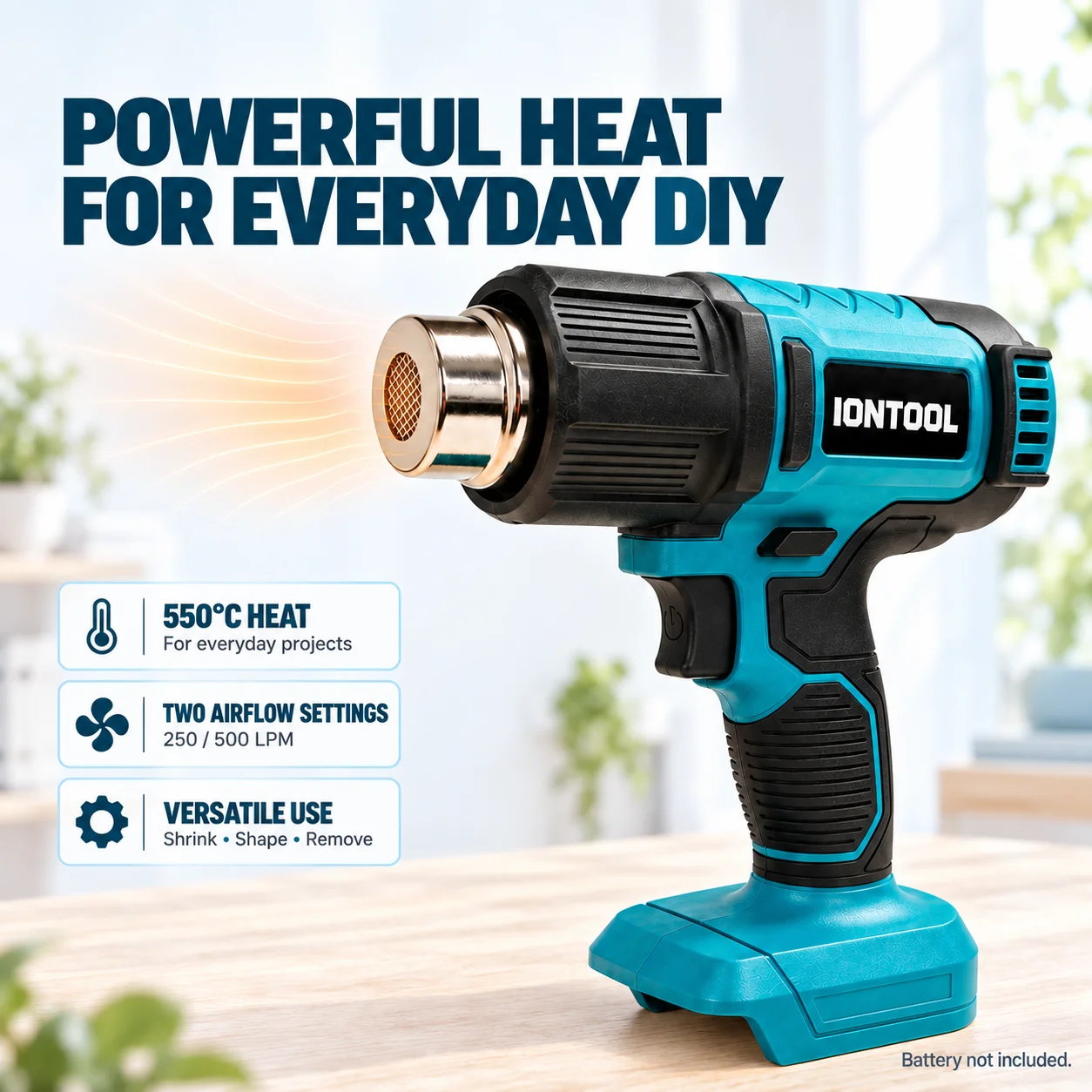 Pistola de Calor Inalámbrica I - Cordless Heat Gun For Shrink Tubing reseña y precio