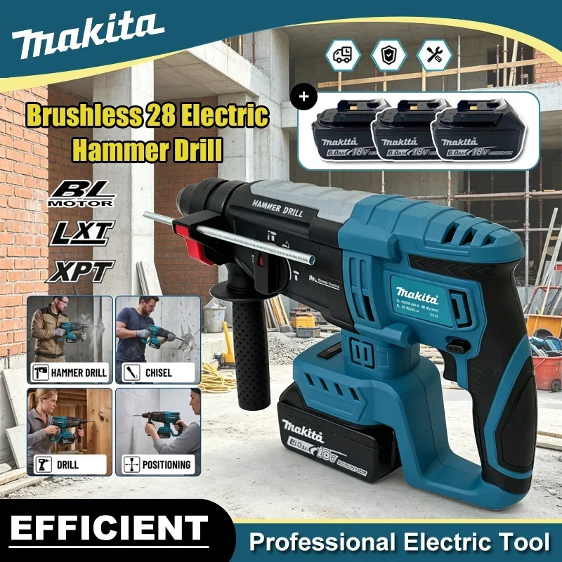 Taladro percutor eléctrico sin - Brushless Cordless Electric Drill 18V reseña y precio