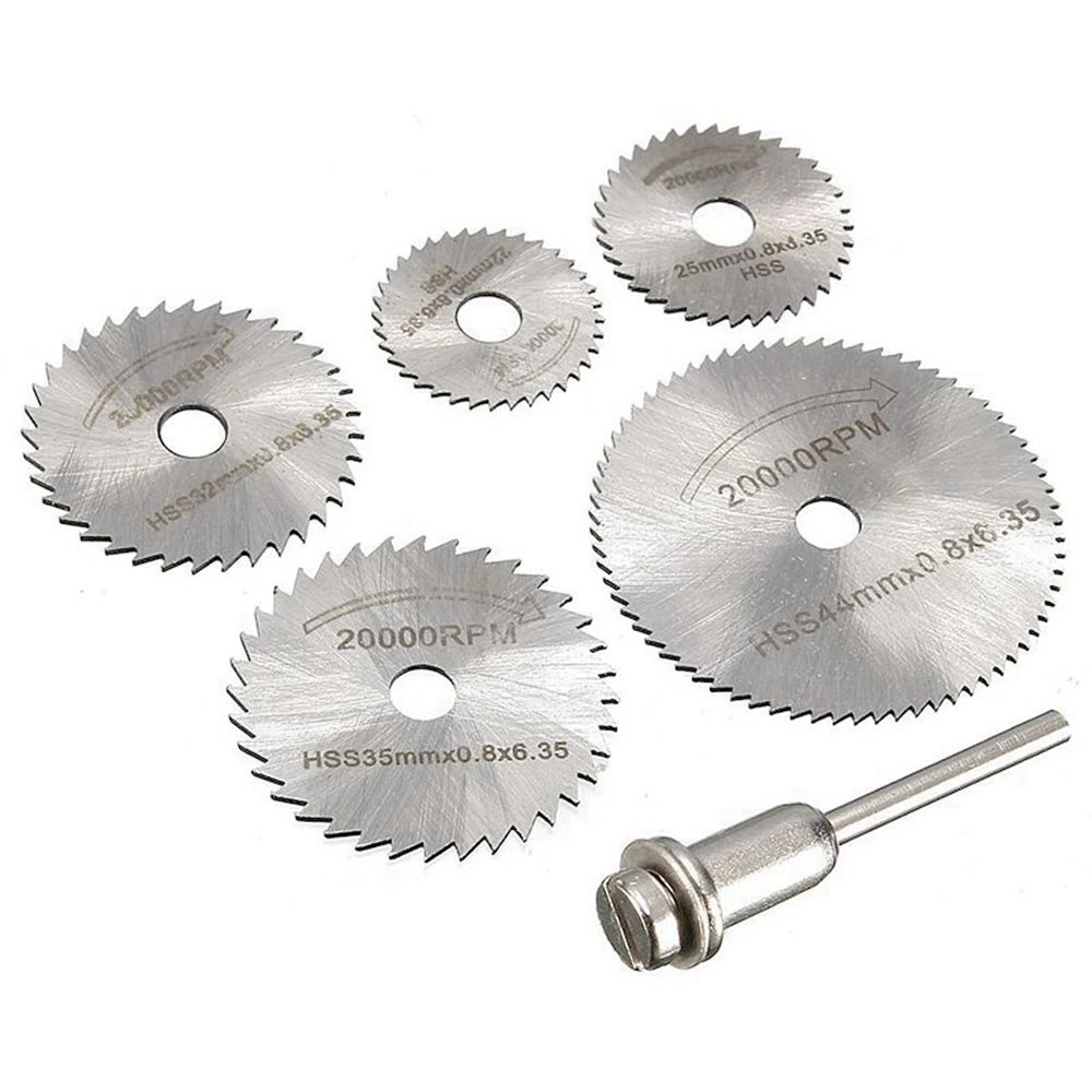 7 Uds Mini HSS hoja de sierra  - Cordless Rotary Tool Kit Accessories reseña y precio