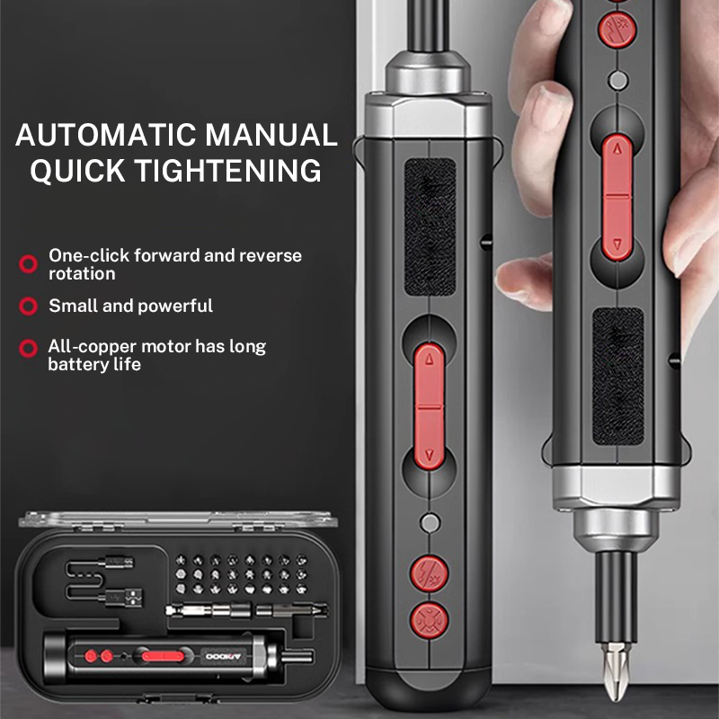 Juego de destornilladores eléc - Electric Screwdriver Rechargeable Usb reseña y precio