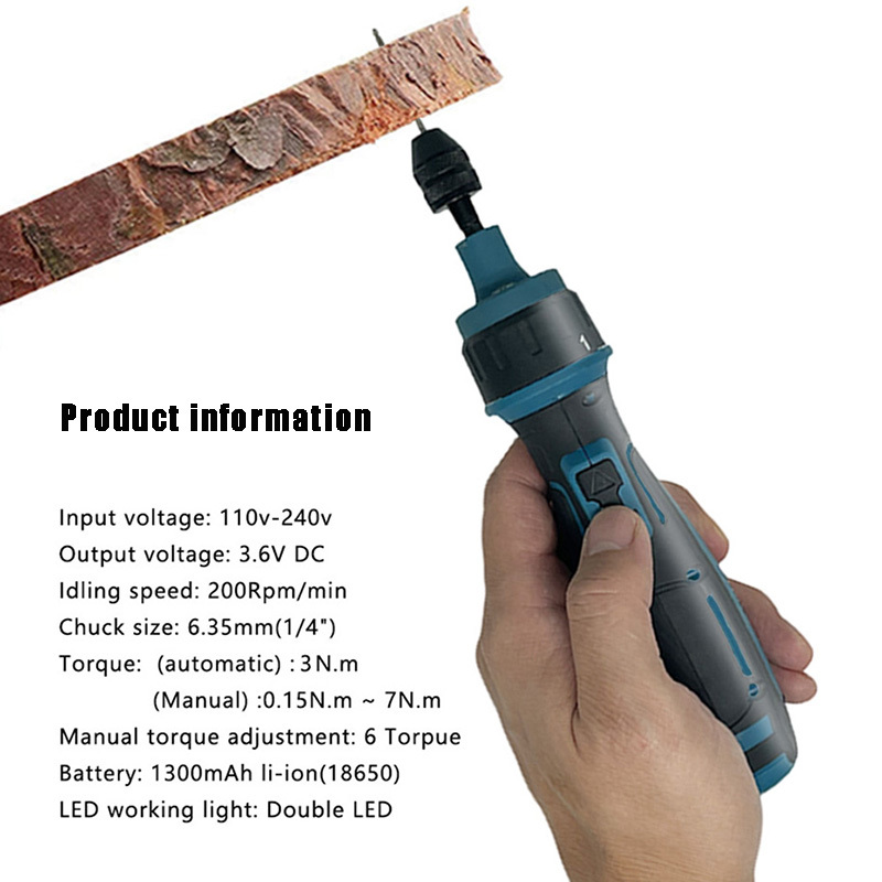 Destornillador eléctrico inalá - Electric Screwdriver Rechargeable Usb reseña y precio