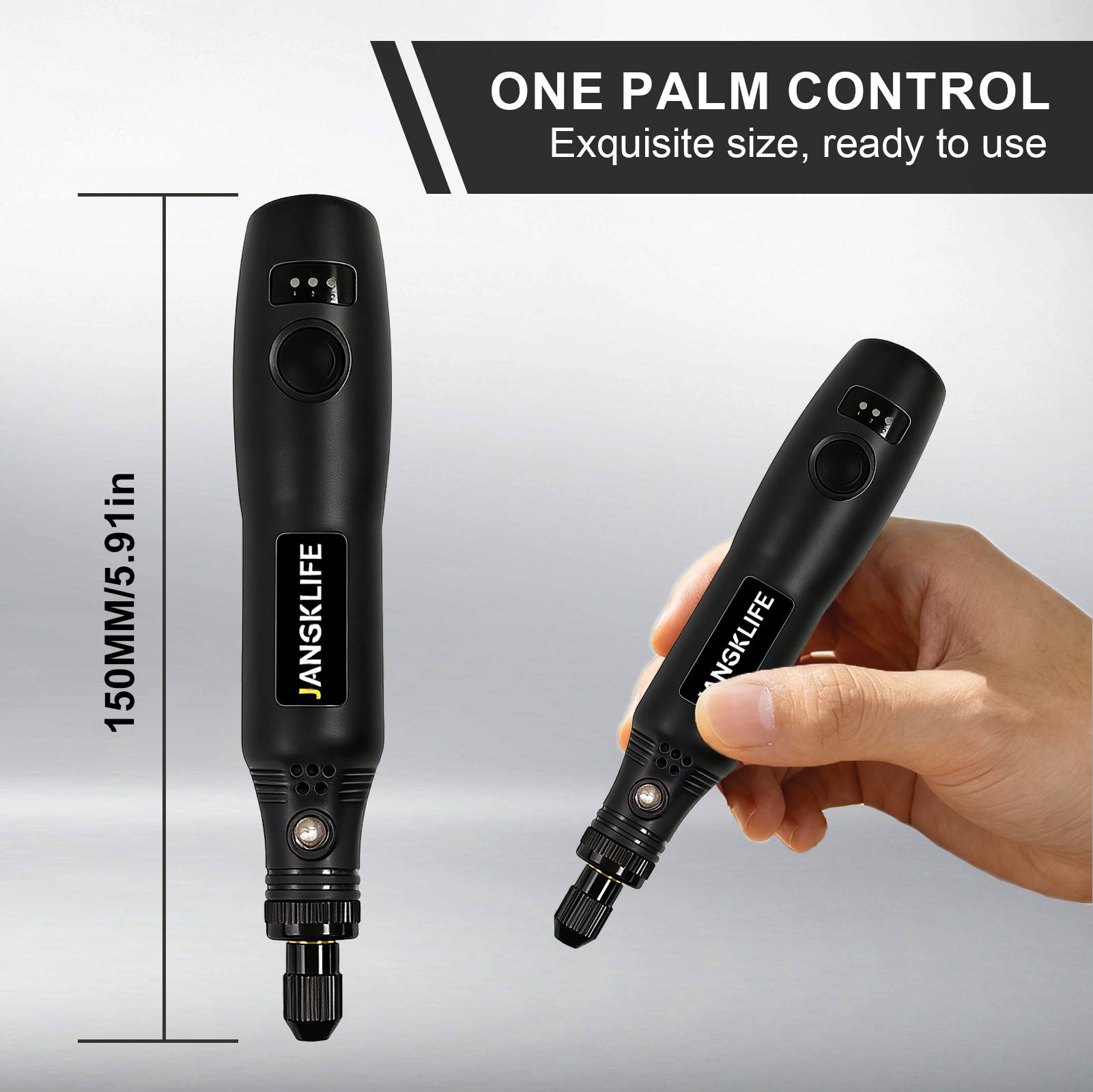 Kit de herramientas rotativas  - Cordless Rotary Tool Kit Accessories reseña y precio