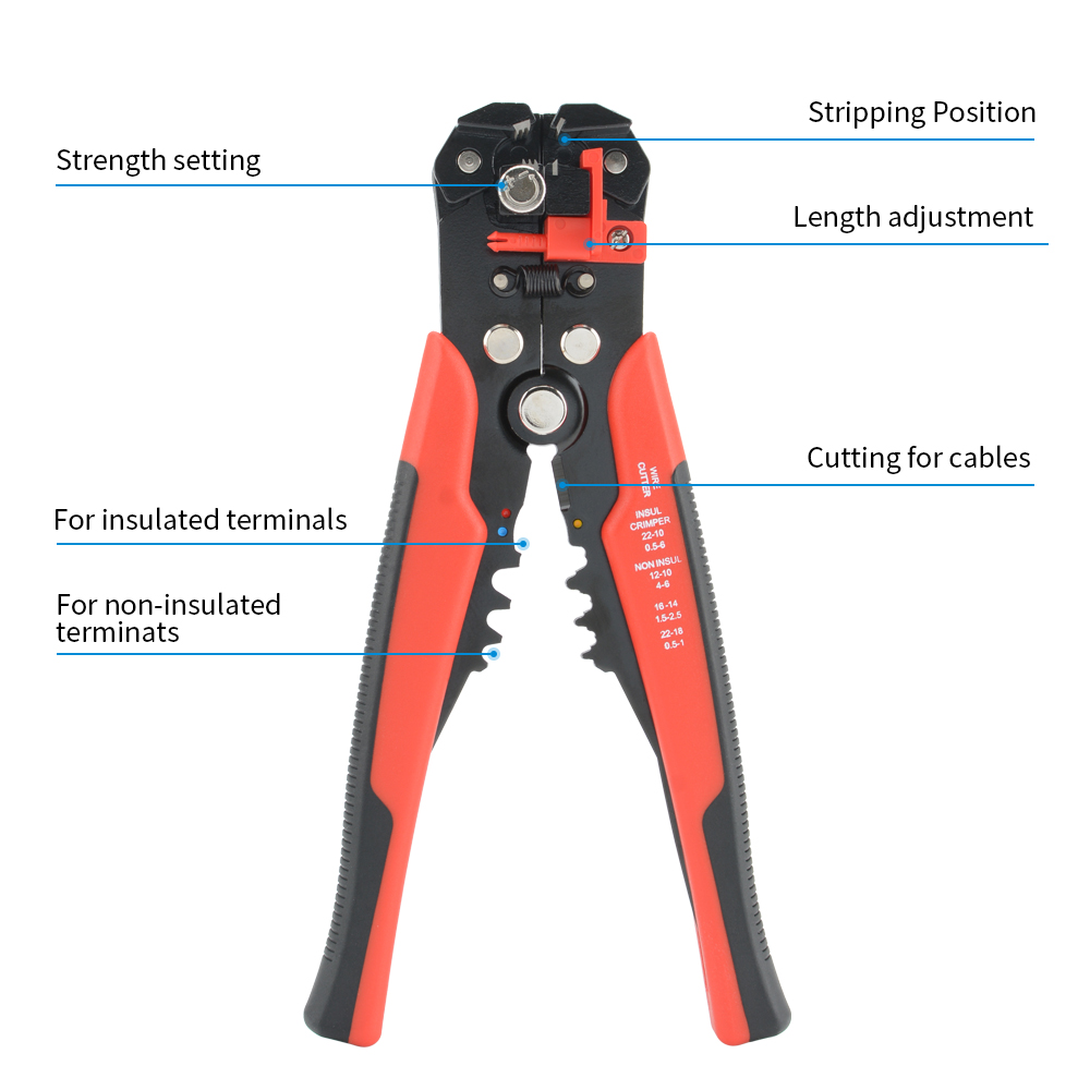 Pelacables Multifuncional, Ali - Automatic Wire Stripper Cutter reseña y precio
