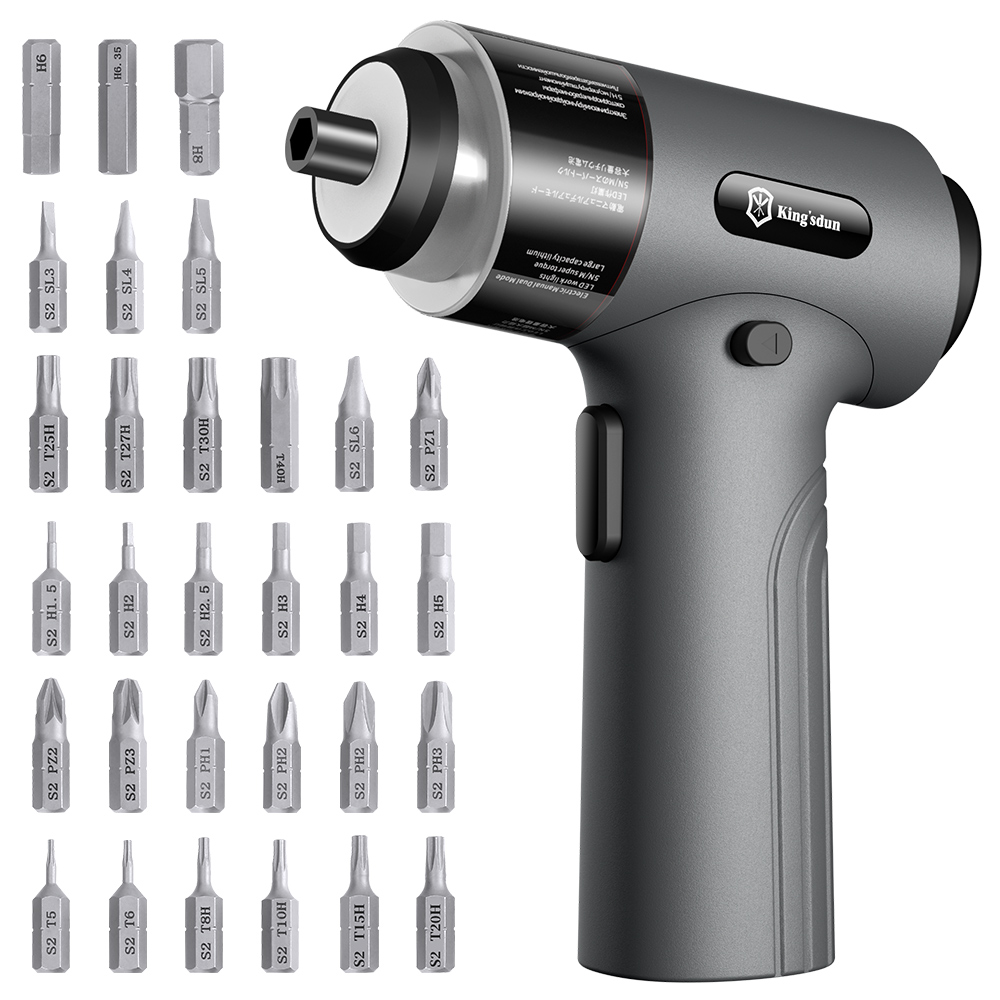Juego de destornilladores eléc - Electric Screwdriver Rechargeable Usb reseña y precio