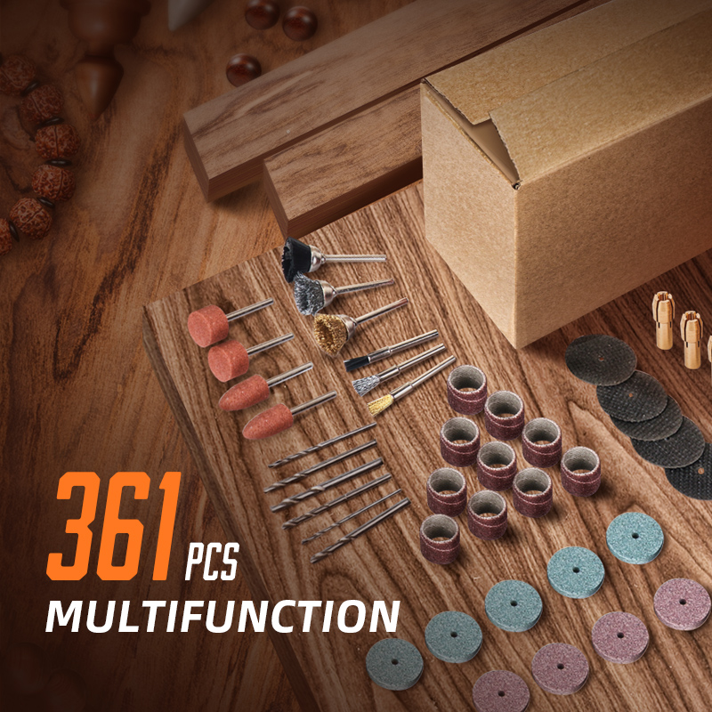 361 unids/lote herramientas el - Cordless Rotary Tool Kit Accessories reseña y precio