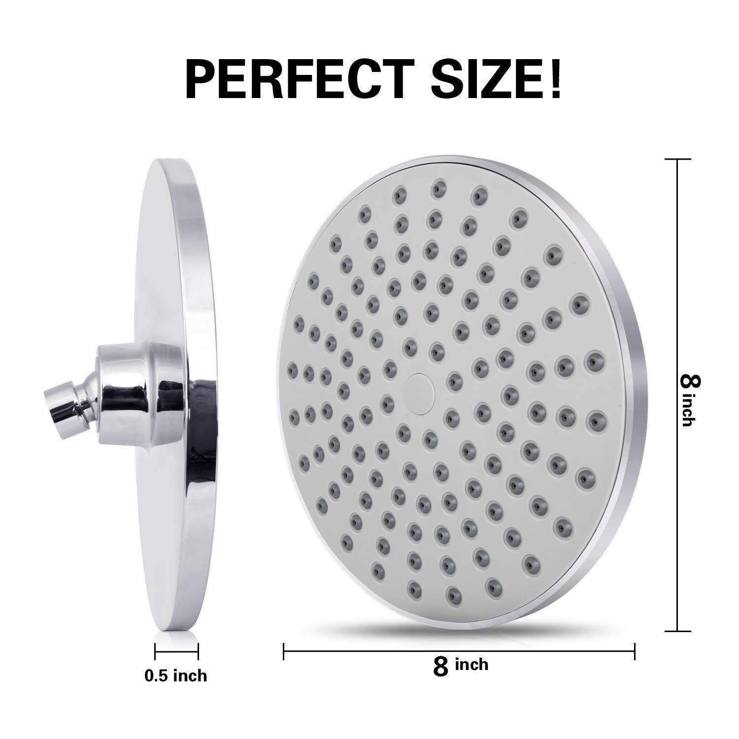 Cabezal de Ducha de Lluvia con - Plumbing reseña y precio