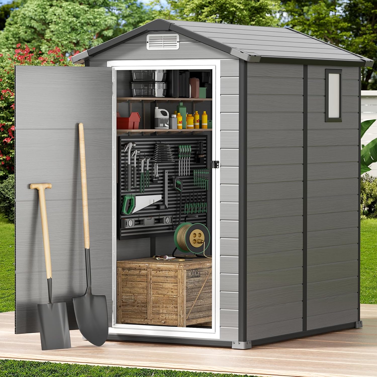 Caseta de almacenamiento para  - Garden Tools reseña y precio