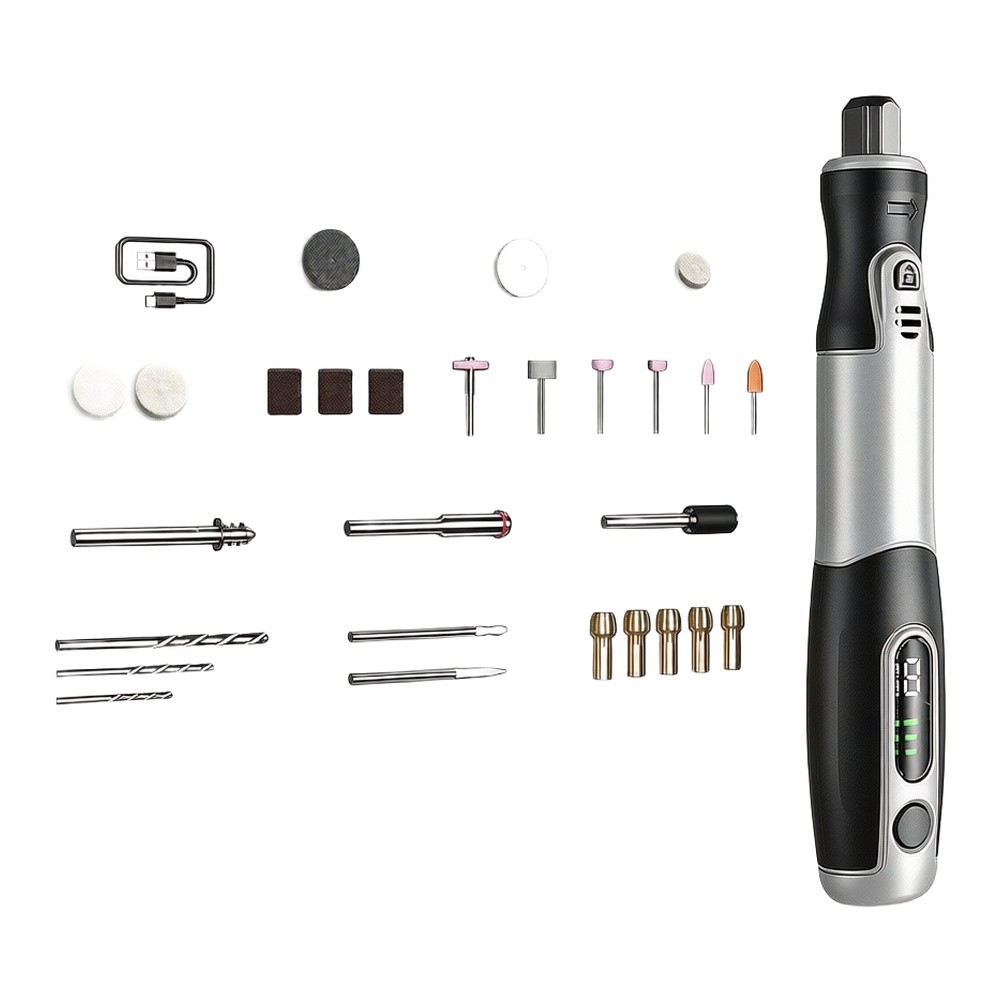 Kit de herramientas rotatorias - Cordless Rotary Tool Kit Accessories reseña y precio