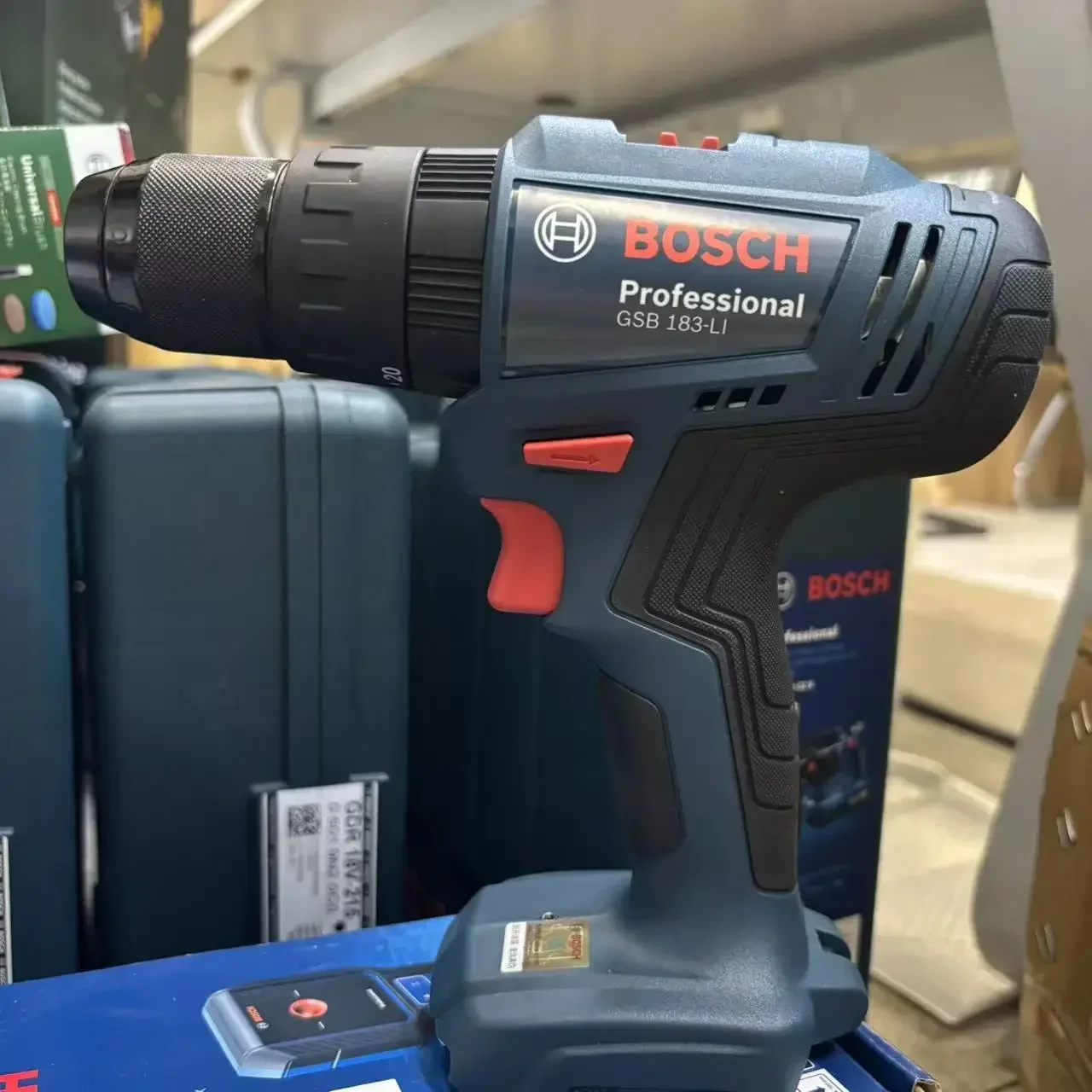 Taladro de impacto sin escobil - Brushless Cordless Electric Drill 18V reseña y precio