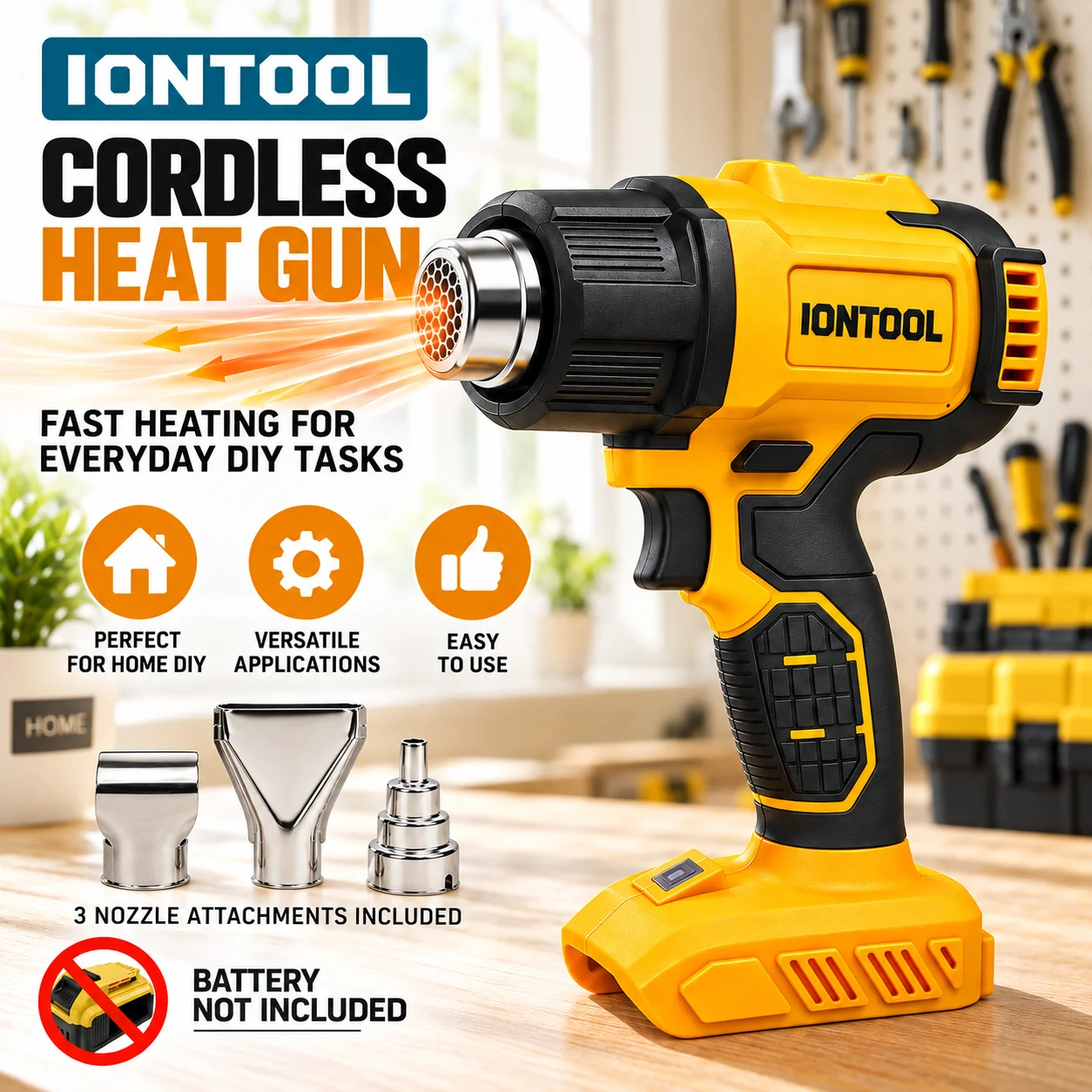 Pistola de calor inalámbrica s - Cordless Heat Gun For Shrink Tubing reseña y precio