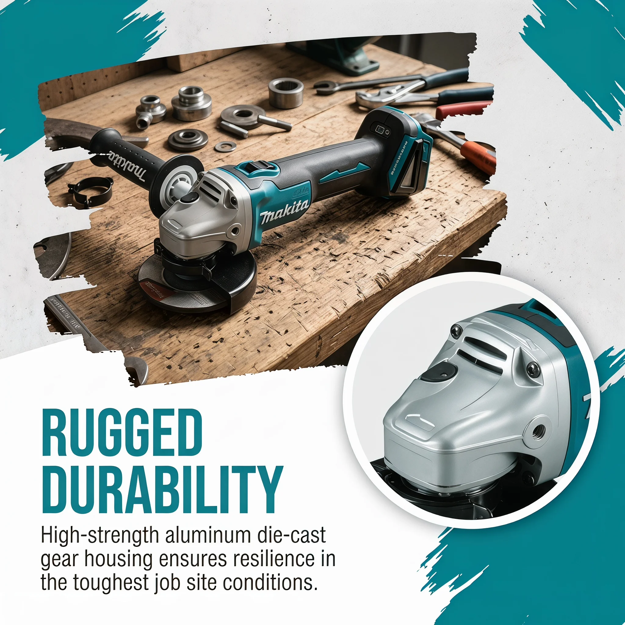 Amoladora angular Makita DGA40 - Brushless Angle Grinder Battery Powered reseña y precio