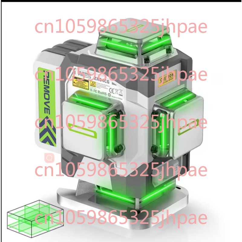 Huepar 2024 Nuevo diseño 4D 16 - Laser Level 16 Lines 4D Green reseña y precio